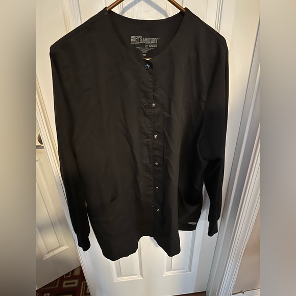 Grey's Anatomy Jackets & Blazers - Black Grey’s Anatomy’s scrub jacket in size 2 XL